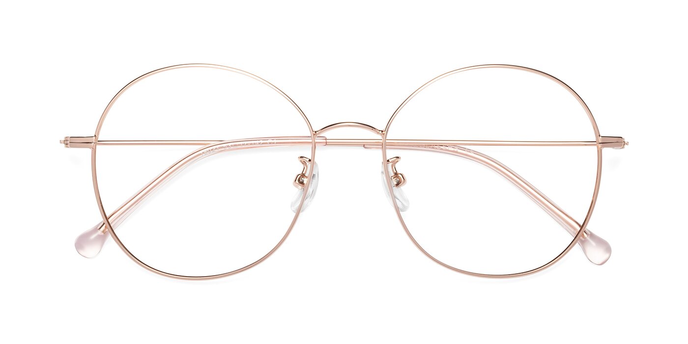 wire rim circle glasses