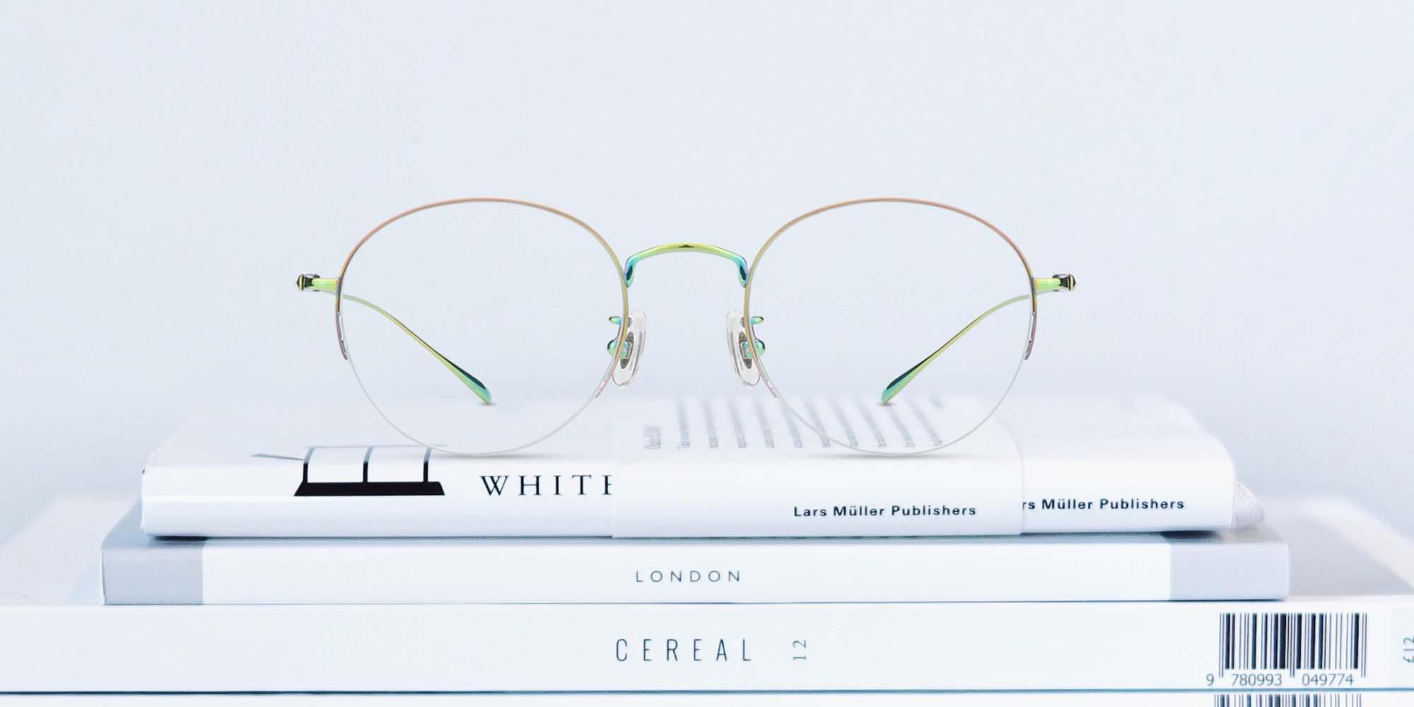 Semi-Rimless Glasses Collection