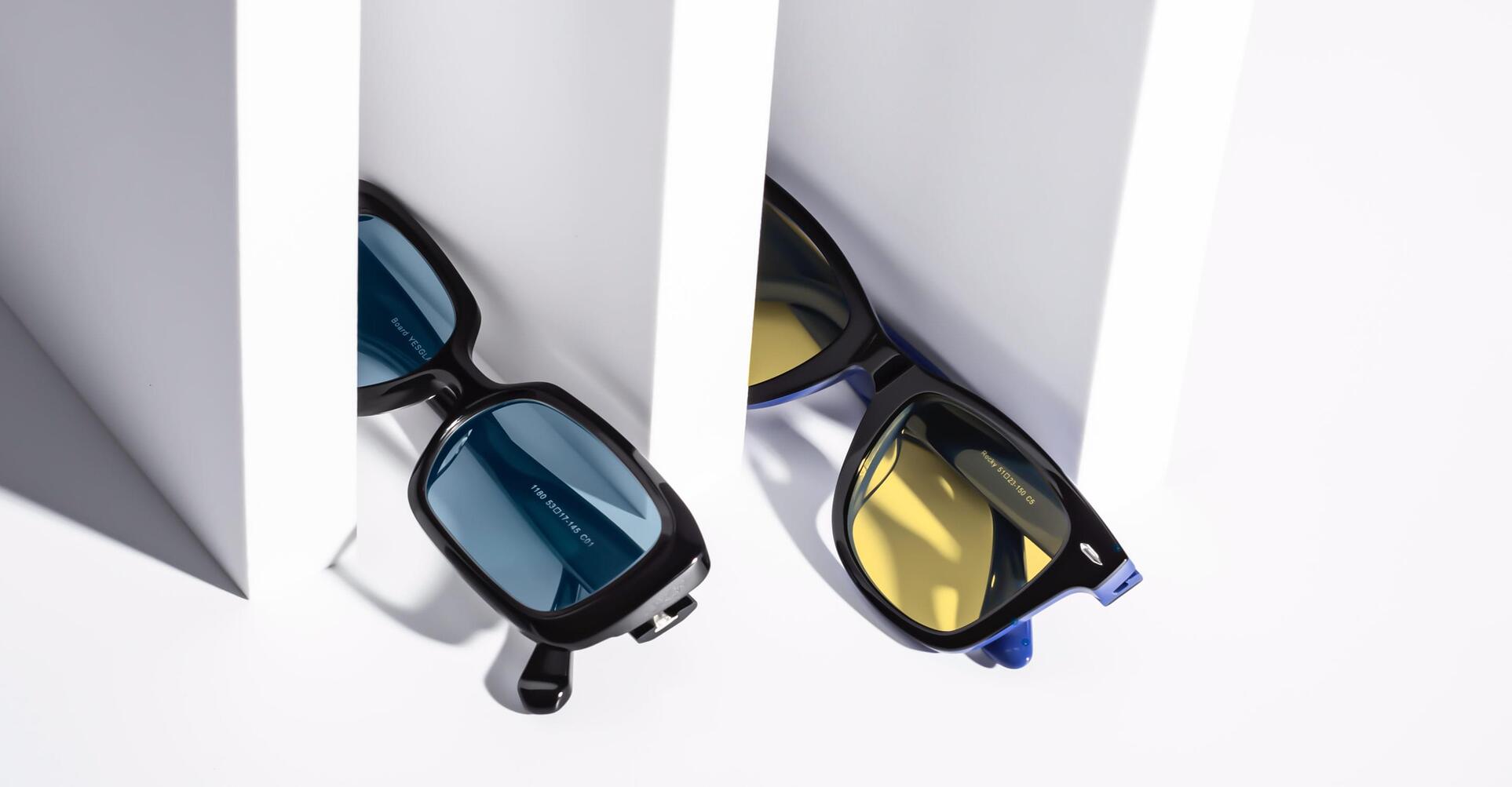 Bright and bold sunglasses for 2021.