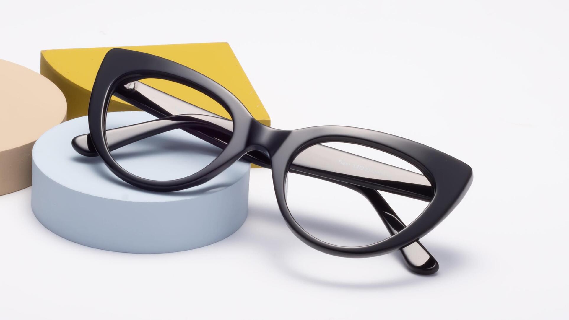 Plastic frames offer more color and shape options, giving you a huge selection to choose from