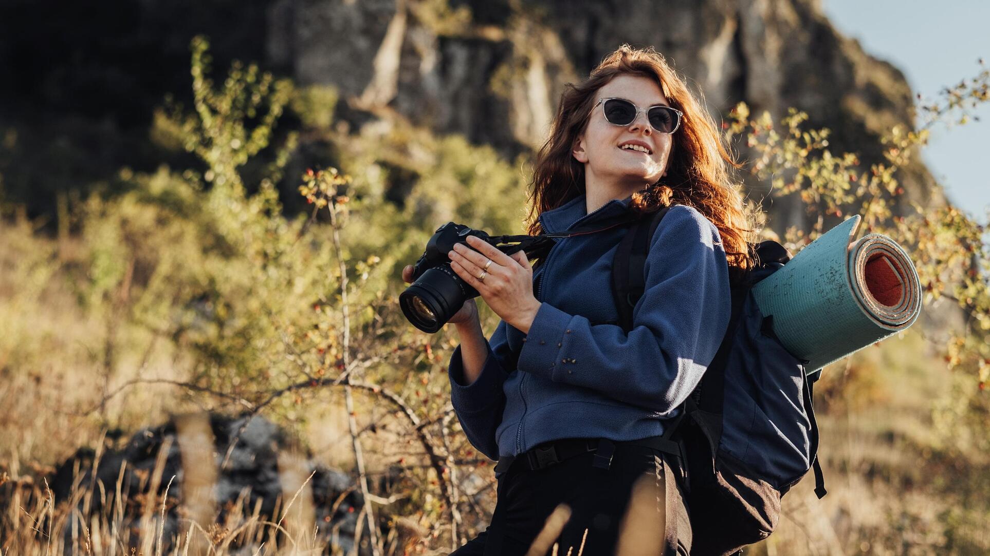 Hiking sunglasses