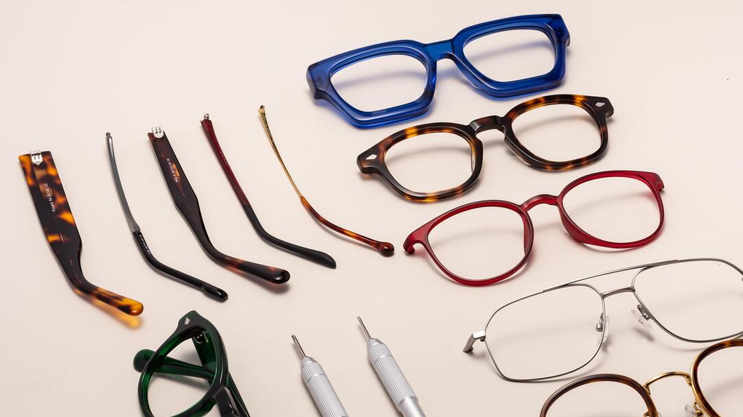 eyeglass frame materials