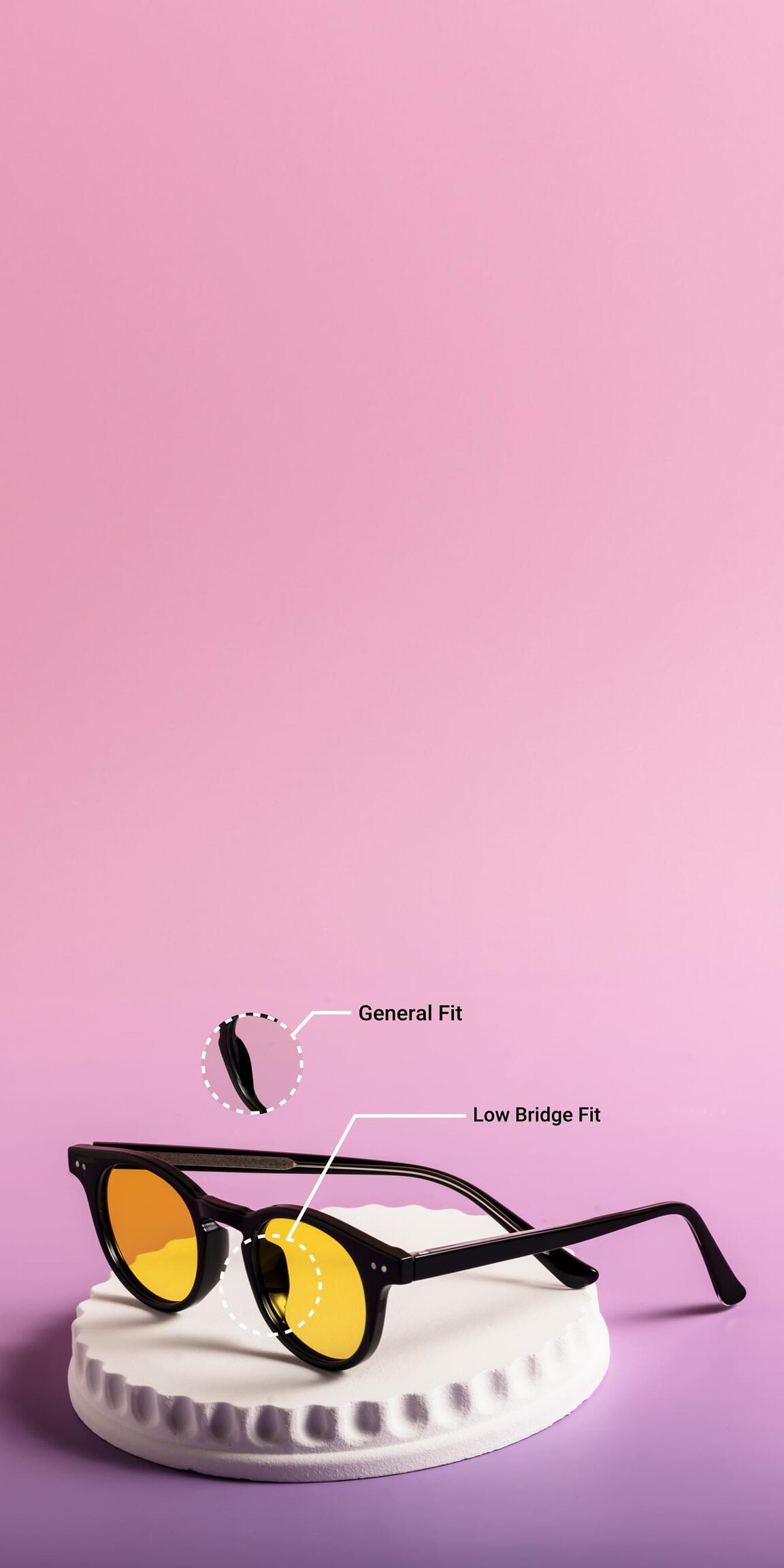 Low-Bridge-Fit Sunglasses