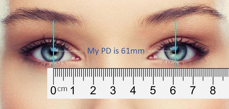 guide to measure your pupillary distance at home yesglasses