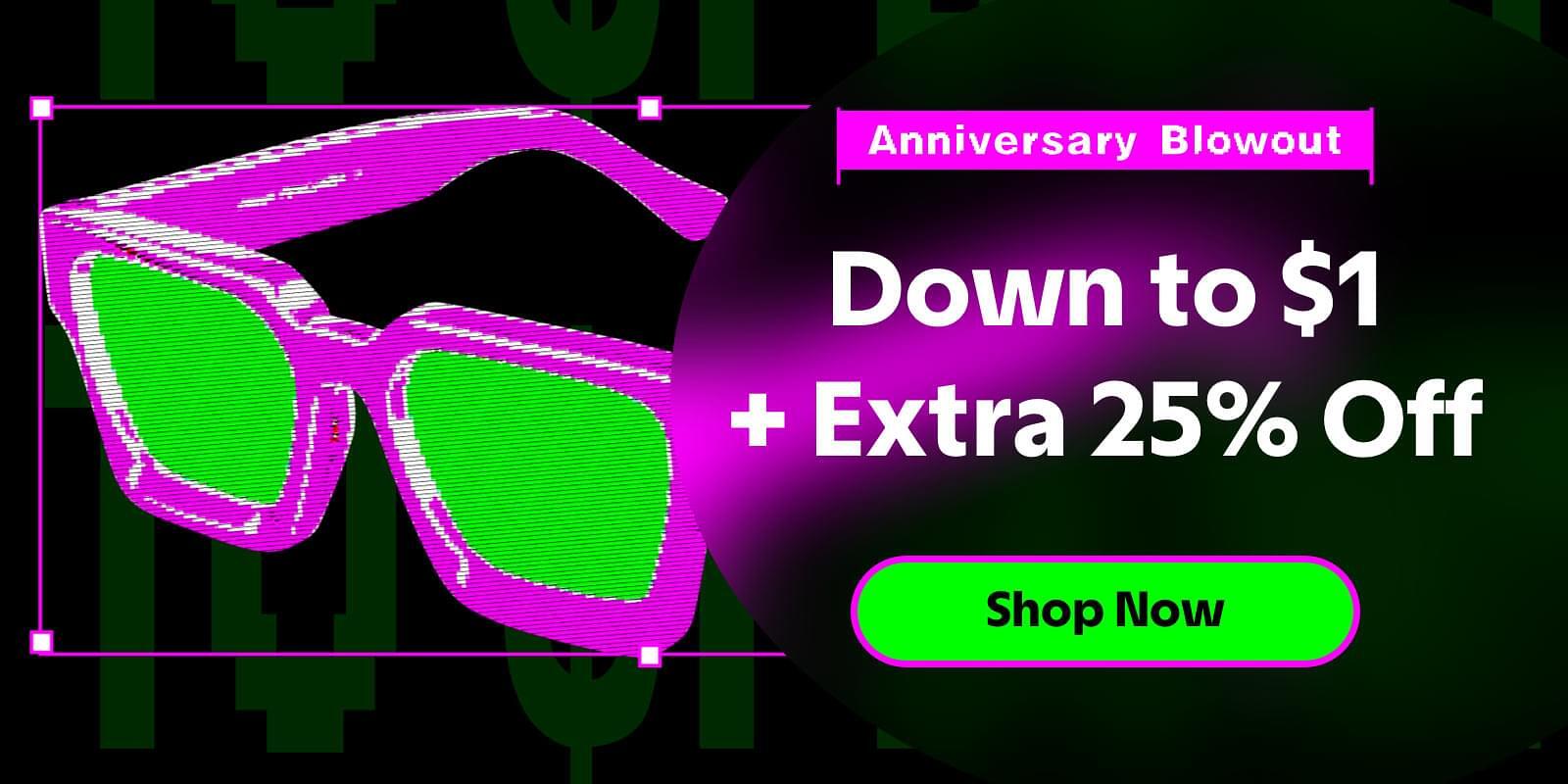 Yesglasses Turns 9: Celebrate with $1 Deals + Extra 25% Off!