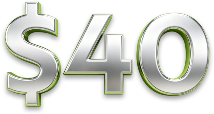$40