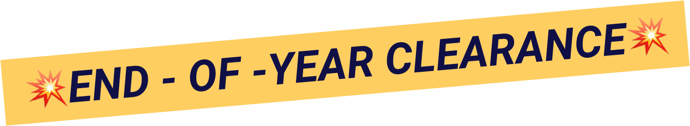 End-of-Year Clearance
