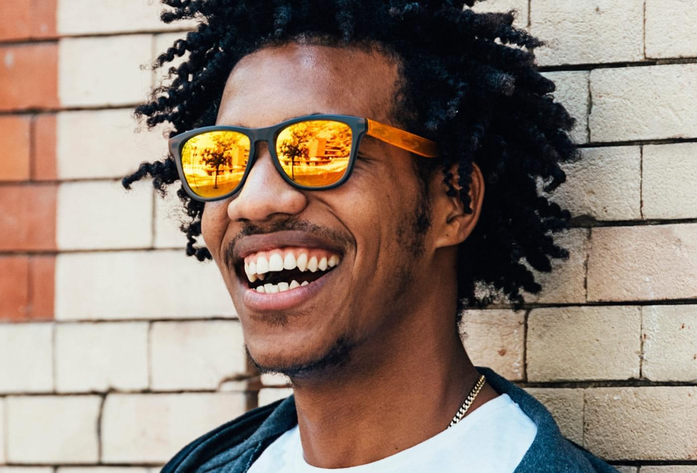 Browse flash mirrored sunglasses for men & women in 6 unique lens colors.